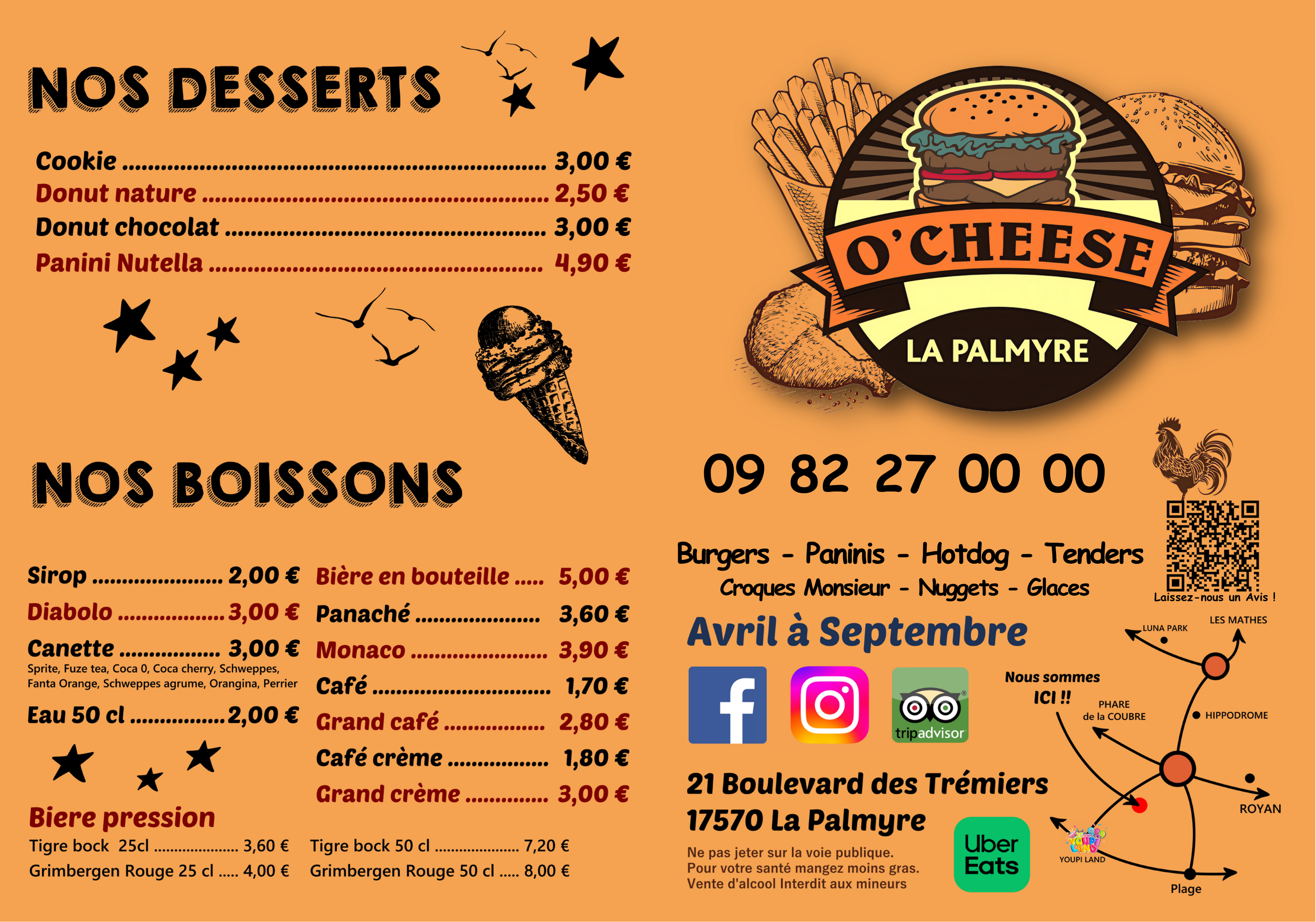 O'Cheese — Extérieur