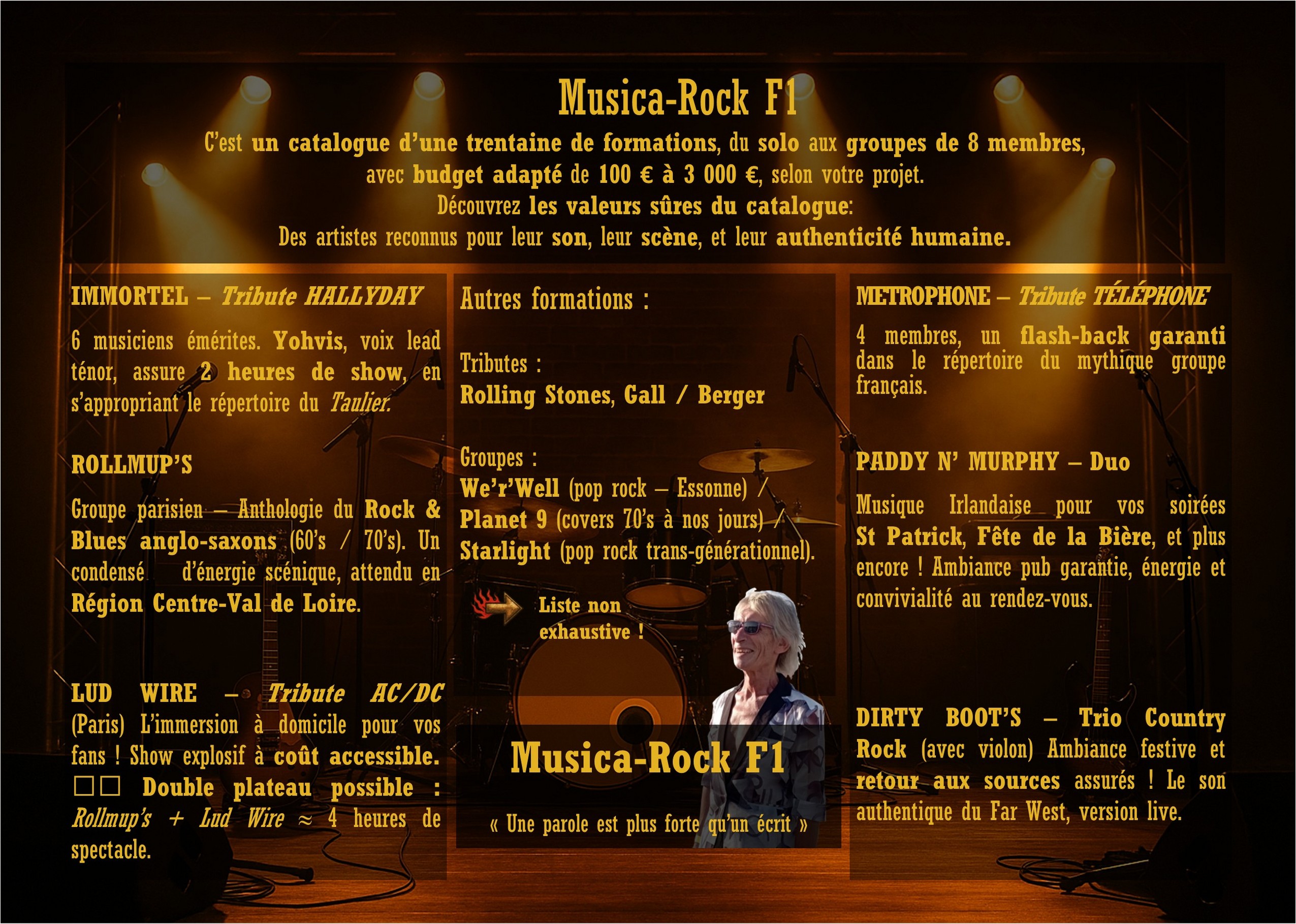 Musica Rock F1 — Verso